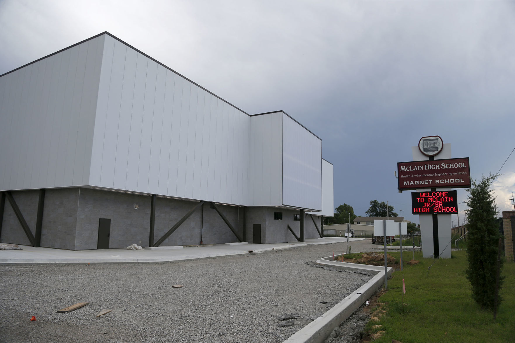 New field house at McLain